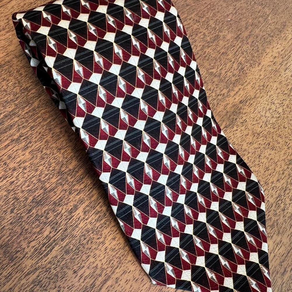Men's Zylos George Machado 100% Silk Tie Formal Wear